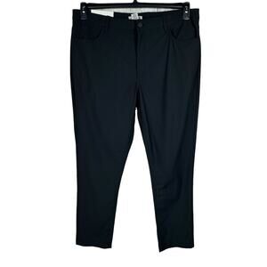 Thom Aaron SZ 38x30 Mens Commuter Pants Stretch Lightweight Zip-Fly Flat Front